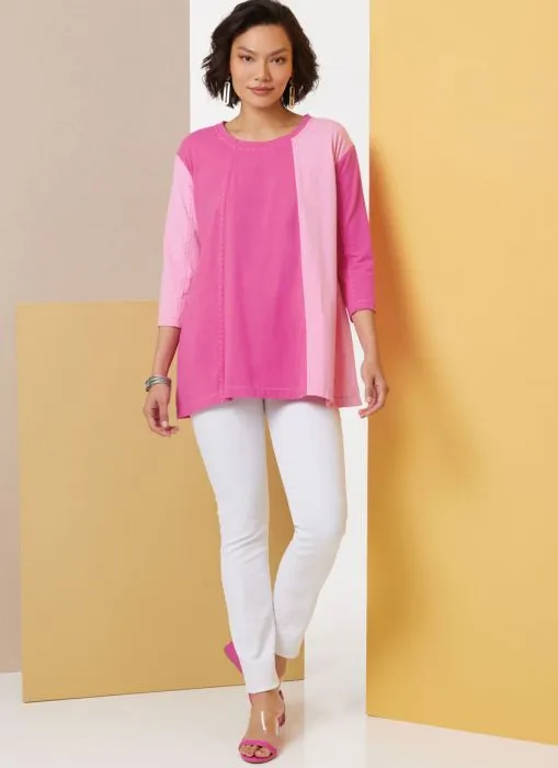 B7023 Butterick Schnittmuster Designer-Shirt