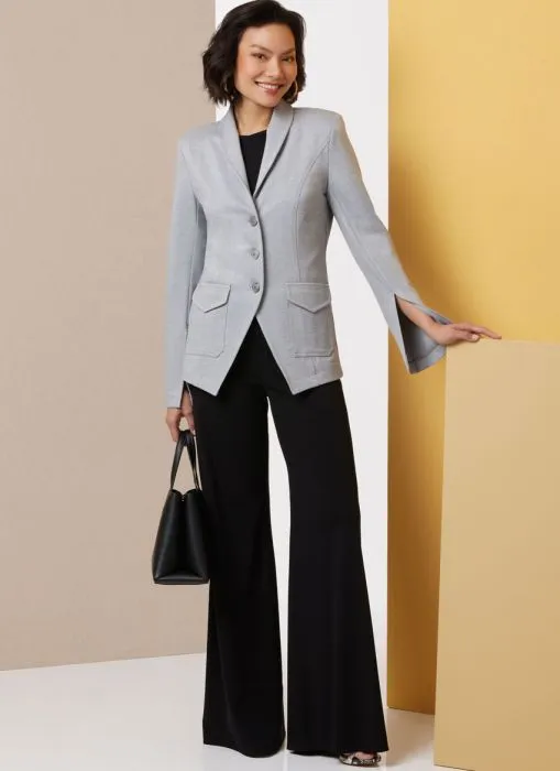 B7026 Butterick Schnittmuster Designer-Blazer