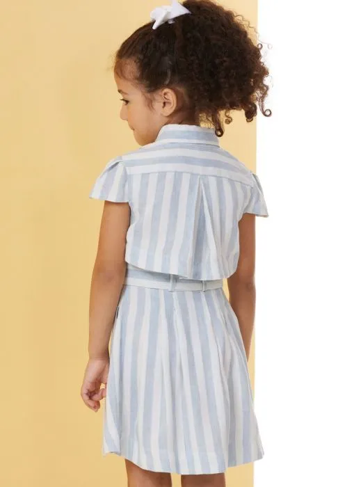 B7033 Butterick Schnittmuster Kinder-Hemdblusenkleid