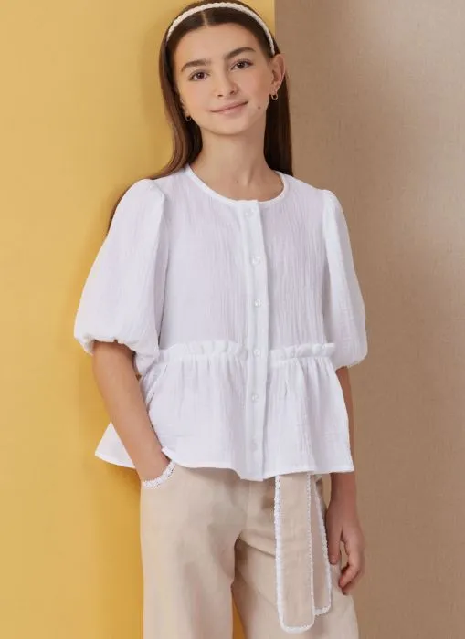 B7034 Butterick Schnittmuster Teenie-Kombination
