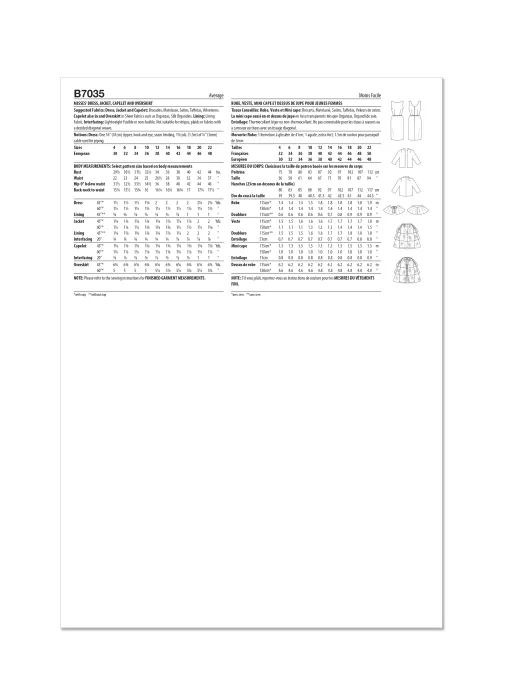 B7035 Butterick Schnittmuster Retrokleid 60er Jahre