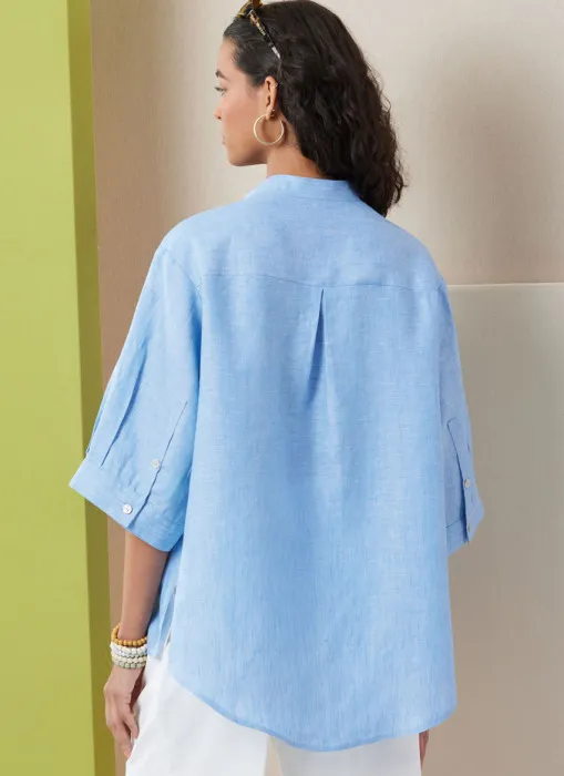 B7041 Butterick Schnittmuster Bluse