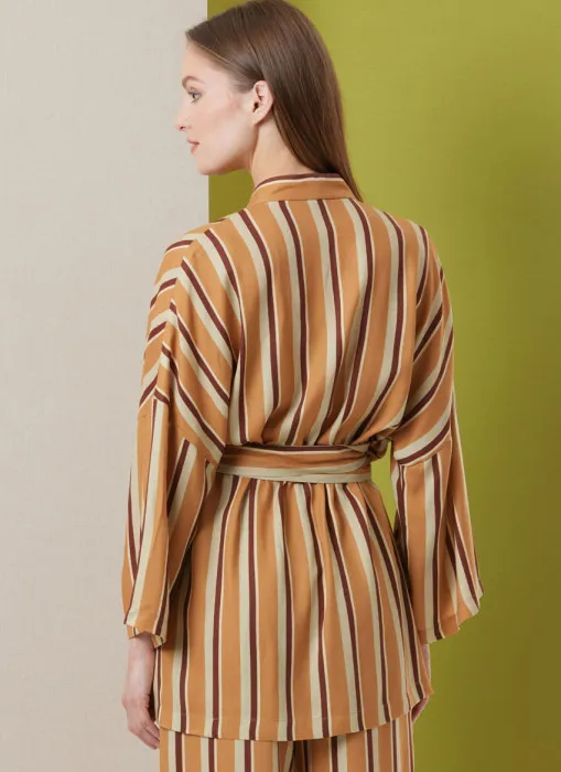 B7047 Butterick Schnittmuster Morgenmantel Hose