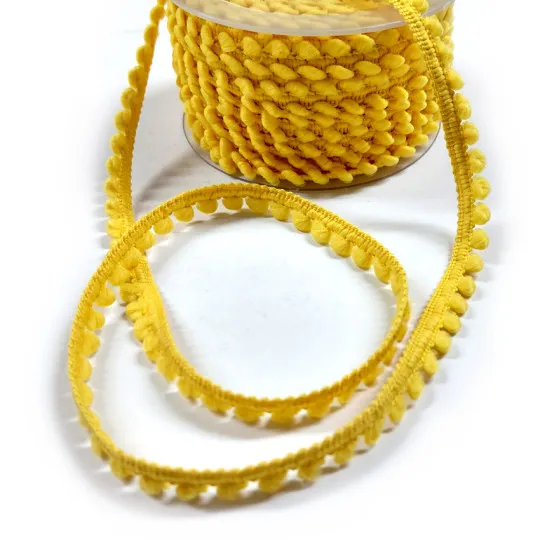 23m Mini-Bommelborte gelb