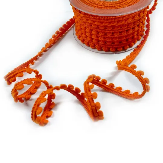 23m Mini-Bommelborte orange