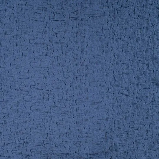 50cm Cotton Cloque jeansblau