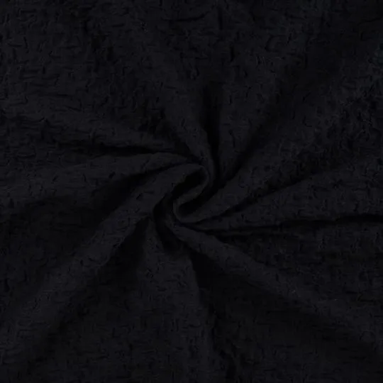 50cm Cotton Cloque schwarz
