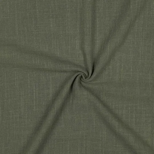 50cm Baumwollstoff Cotton Slub washed green