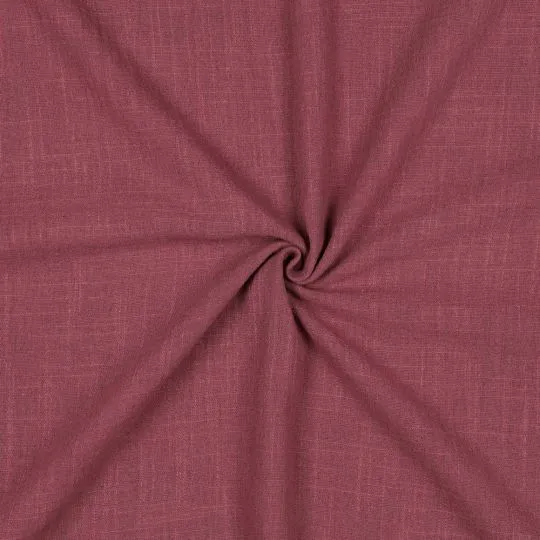 50cm Baumwollstoff Cotton Slub washed mauve