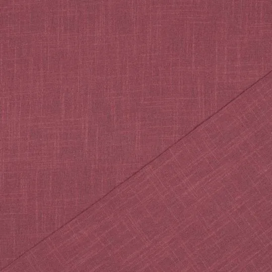 50cm Baumwollstoff Cotton Slub washed mauve