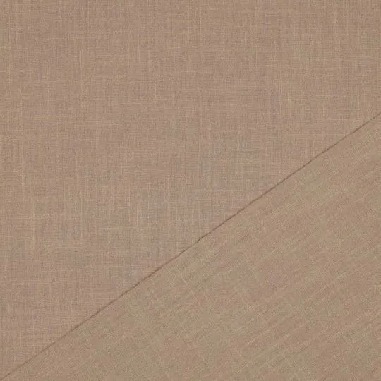 50cm Baumwollstoff Cotton Slub washed sand