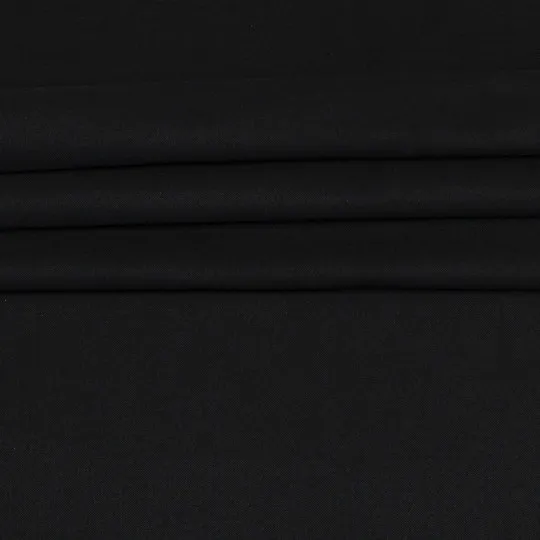 50cm Dekostoff Canvas mit Filzabseite schwarz