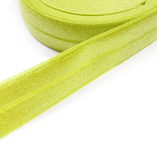 8m elastisches Einfaßband apfelgrün