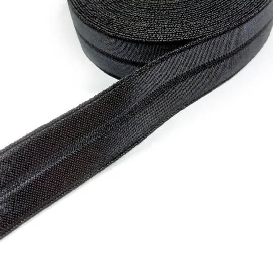 4m elastisches Einfaßband schwarz