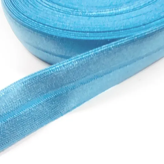 10m elastisches Einfaßband türkis