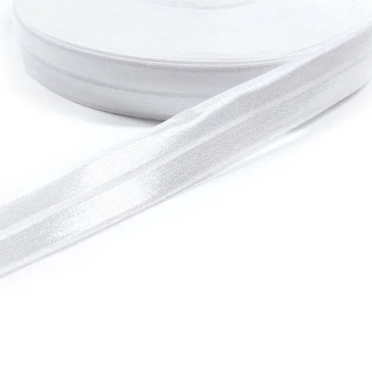 22m elastisches Einfaßband weiß