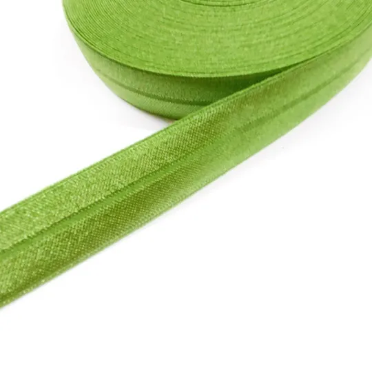 13m elastisches Einfaßband wiesengrün