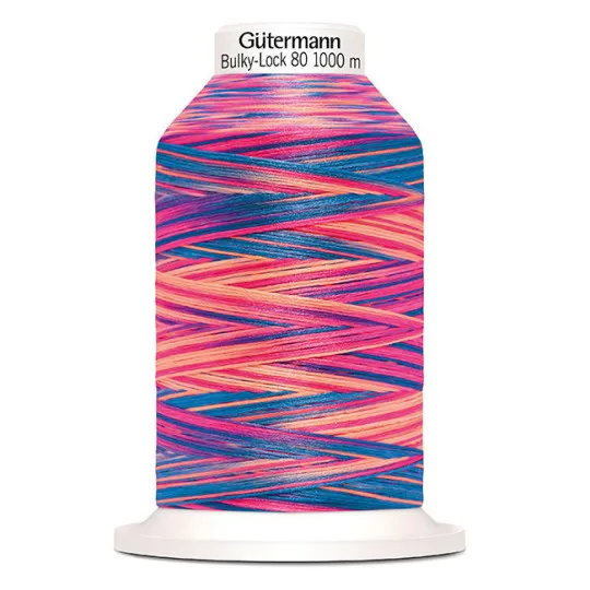 Bulky-Lock 80 Multicolor 1000m Pinky