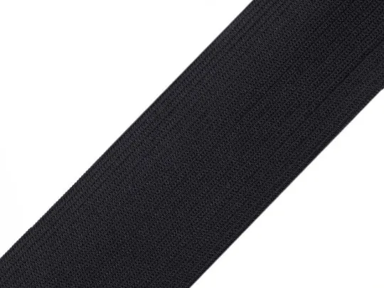 2,5m Gummiband 40mm schwarz