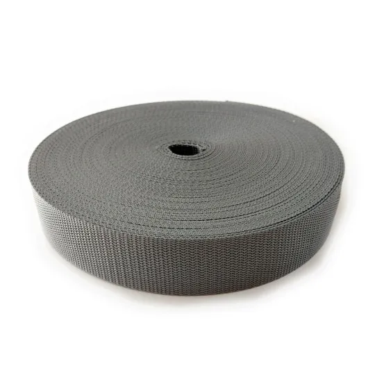 Gurtband 40mm graphit 30m Rolle