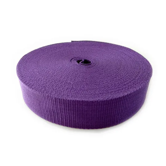 Gurtband 40mm lila 22m Rolle