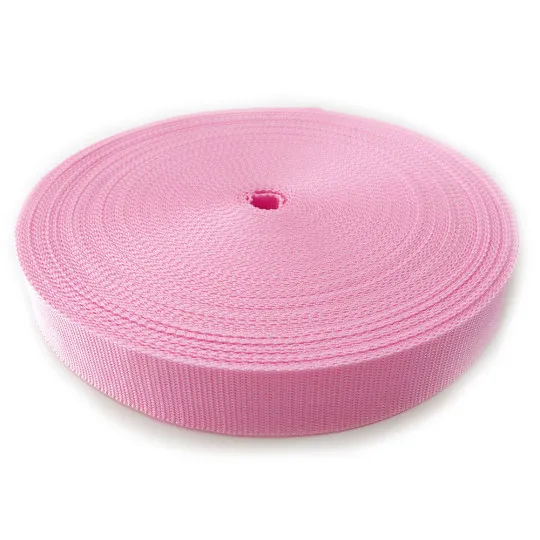 Gurtband 40mm rosa 50m Rolle
