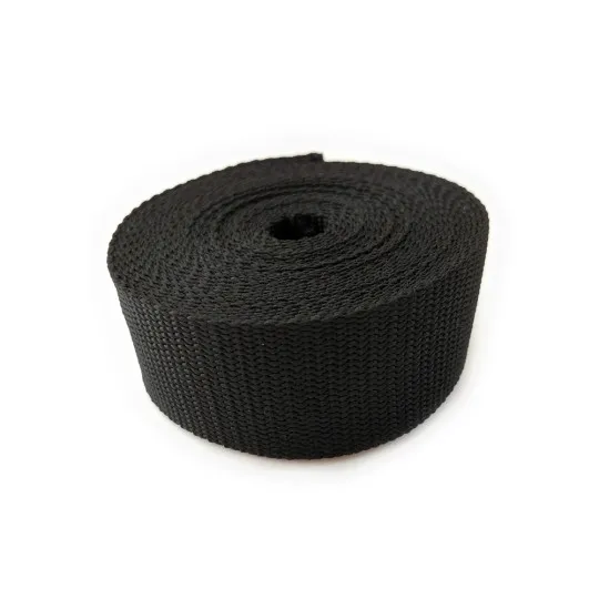 Gurtband 40mm schwarz 5m Rolle