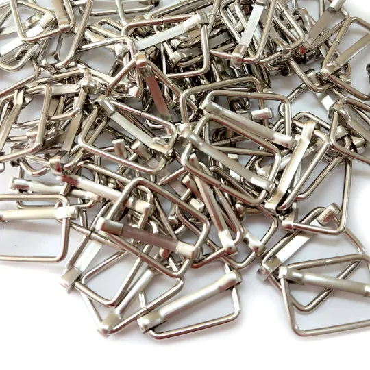 Gurtversteller Regulator silber 20mm 63 Stück