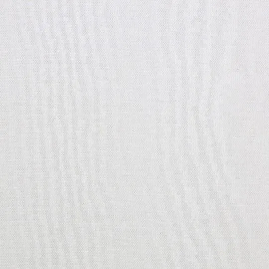 50cm Heike Bündchenstoff weiß glatt