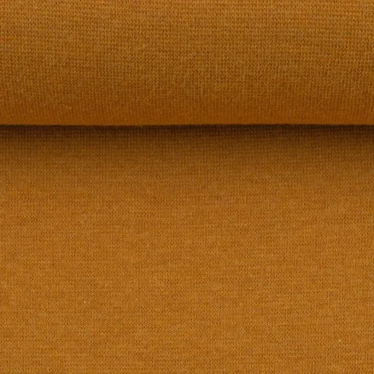 50cm Heike Bündchenstoff melange ocker