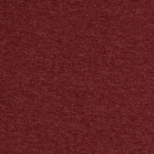 50cm Heike Bündchenstoff melange burgundy