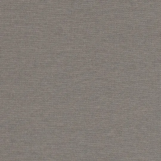 50cm Heike Bündchenstoff hellgrau glatt