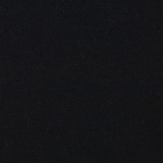 50cm Heike Bündchenstoff schwarz glatt