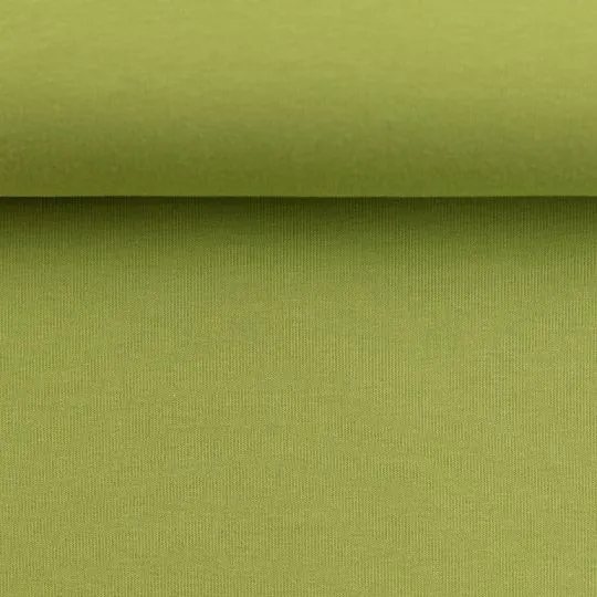 50cm Heike Bündchenstoff kiwi glatt
