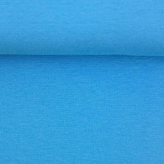 50cm Heike Bündchenstoff türkis glatt