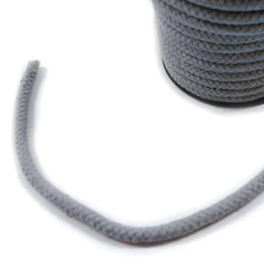 21m Hoodieband Kapuzenkordel hellgrau 8mm