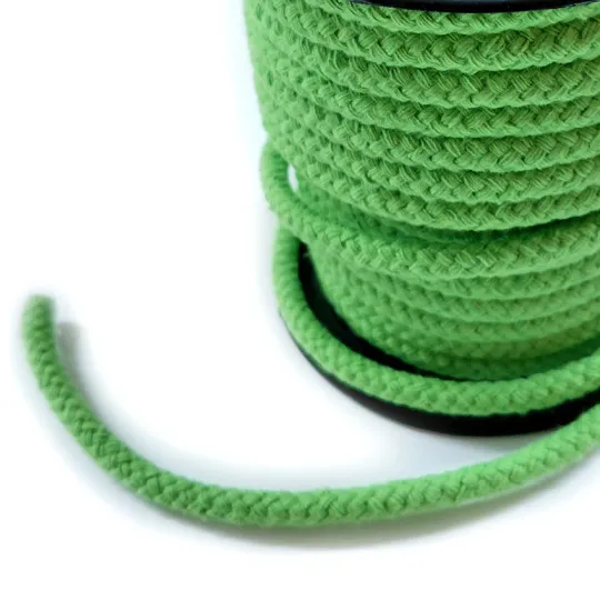 15m Hoodieband Kapuzenkordel apfelgrün 8mm