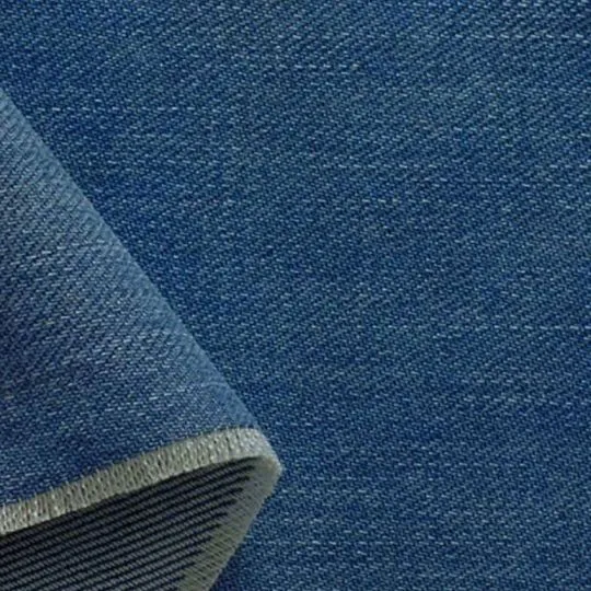 50cm Jeansstoff mit Stretch 10oz blau