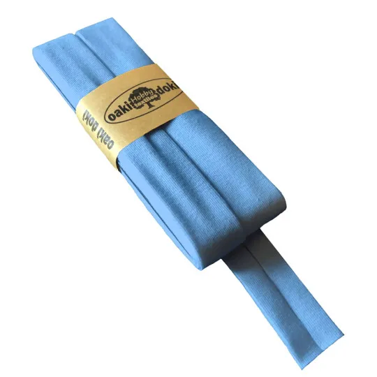 3m Jersey-Schrägband 20mm hellblau