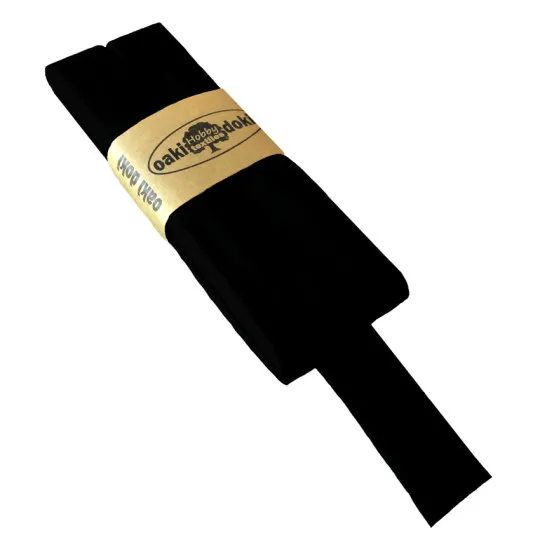 3m Jersey-Schrägband 20mm schwarz