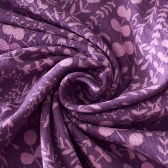 50cm Jerseystoff VINES altrosa