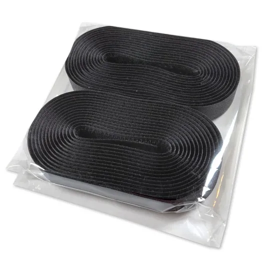 3m Klettband schwarz annähbar 20mm