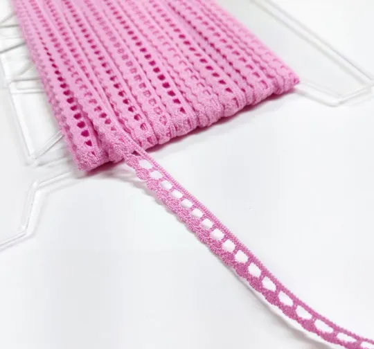 21m Klöppelspitze 10mm rosa