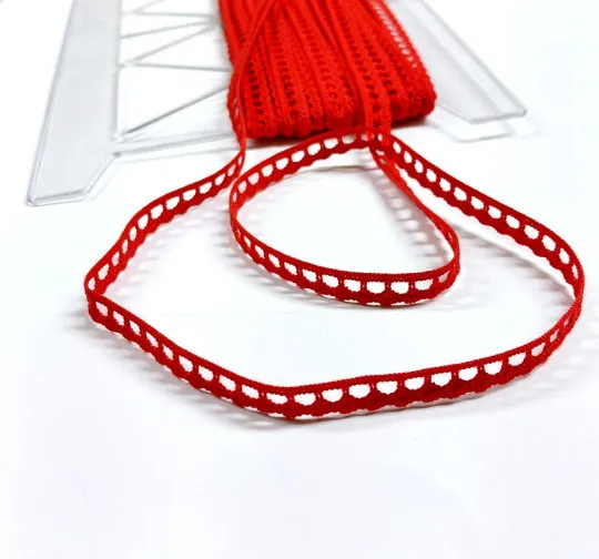 15m Klöppelspitze 10mm rot