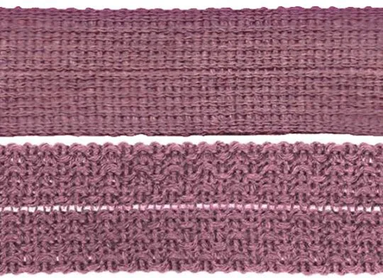 Knicktresse altrose