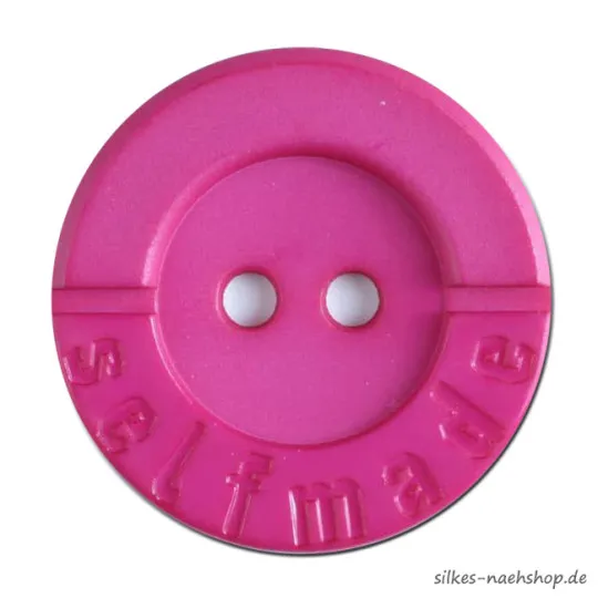 KONVOLUT Handmade-Knopf SELFMADE 25mm 64 Stück