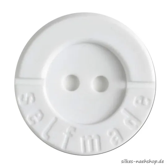 KONVOLUT Handmade-Knopf SELFMADE 25mm 64 Stück