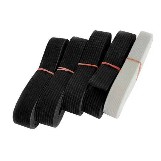 Konvolut Gummiband black & white