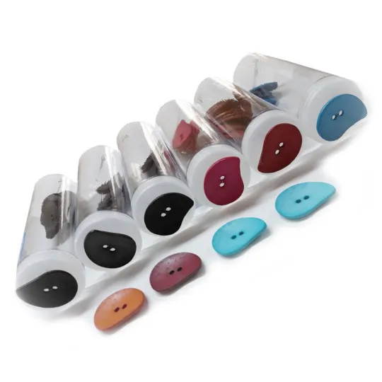 KONVOLUT Mantelknöpfe in Tropfenform 46 Stück