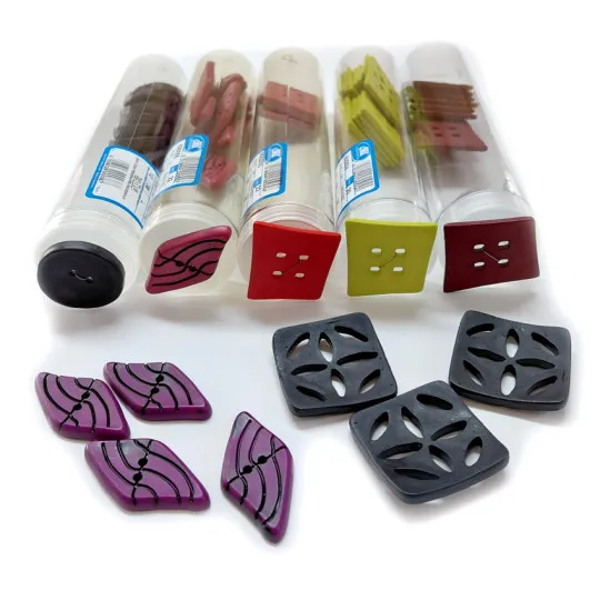 KONVOLUT Mantelknöpfe bunt 54 Stück